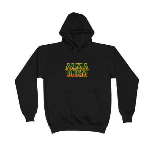 Moletom Alma Djem Preto Frente