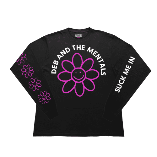 Camiseta Manga Longa Deb And The Mentals - Suck me In