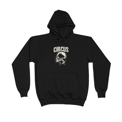 Moletom Canguru Preto Tão Fácil Me Perder Por Aqui - Circus