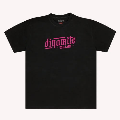 Camiseta Logo Preta - Dinamite Club