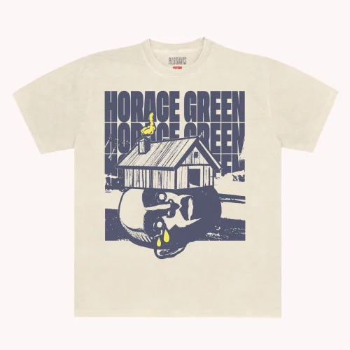 Camiseta Off White: Saideira  - Horace Green
