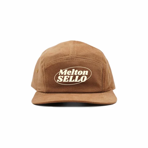 Boné Melton Sello - Marrom